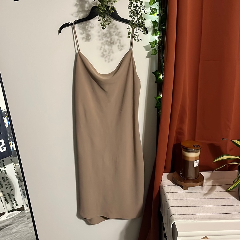 Nude body dress